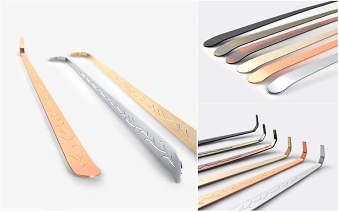 Candle Wick Dippers Candle Wick Hook Candle Accessories for Put Out Extinguish Candle Wick, Black