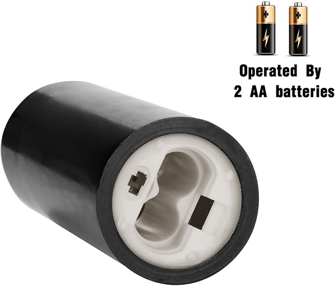 antizer Flameless Candles Led Candles Pack of 9 (H 4" 5" 6" 7" 8" 9" x D 2.2") Black Real Wax Battery Candles with Remote Timer