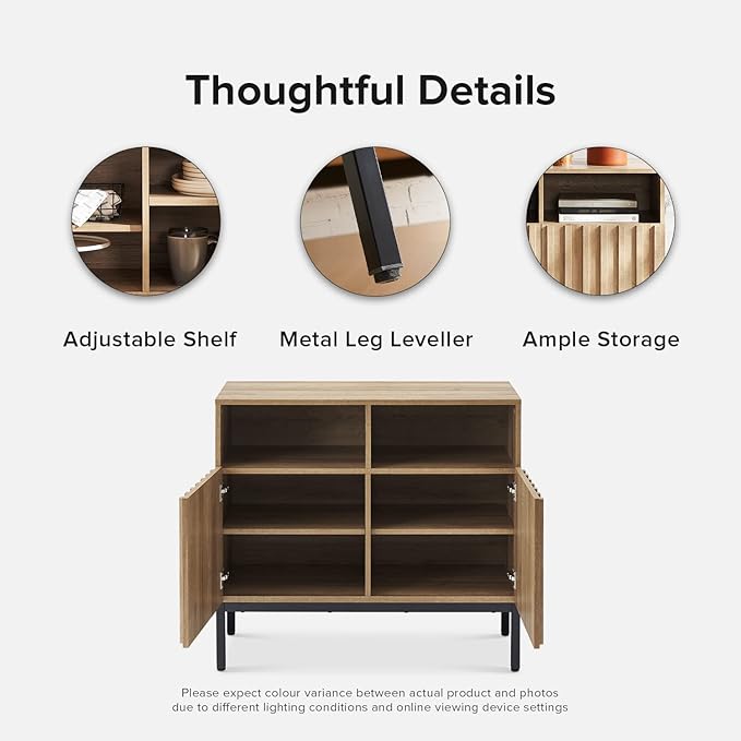 mopio Norwin 4 Piece Entertainment Center with Storage, 70" TV Stand, Industrial Modern Television Accent Cabinet, Oak Wood Media Console Table with 3-Tier Shelf Bookcase (3-Tier Cabinet Set)