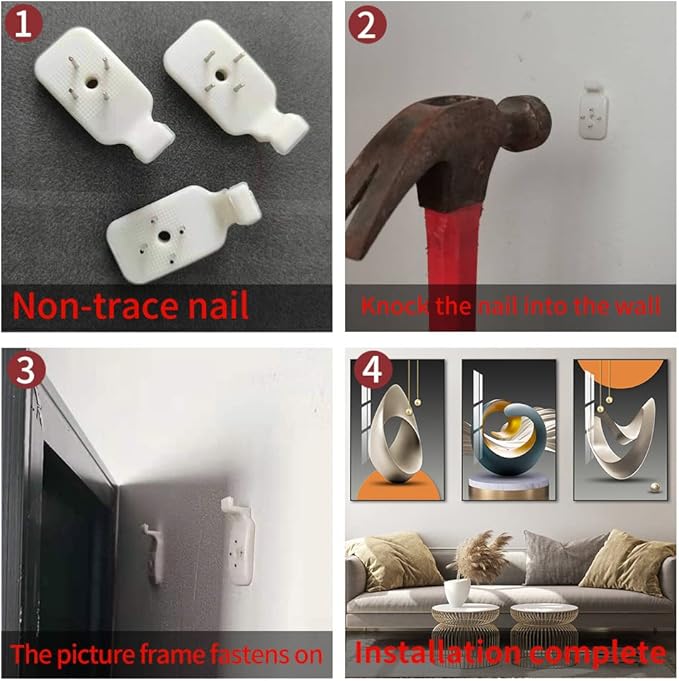 MPLONG Bright Style Framed Wall Art - Abstract Modern Shape Pattern in White, Blue, Yellow, Grey - Artfully Matching Living Room, Bedroom, Office Decor - 16"x 24"x 3 Panels