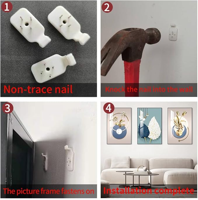 MPLONG Abstract Modern Minimalist Natural Framed Decorative Painting - Large Size Wall Art Set of 3 Wall Decor for Living Room, Bedroom, Dining Room, Office, etc. (Blue, 20 "X 28" X 3 pieces)