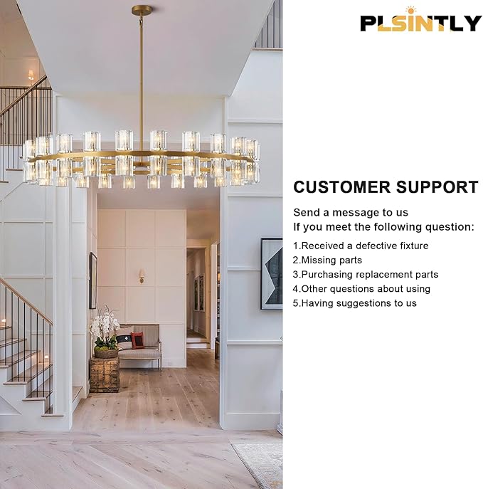 Modern Crystal Chandelier 10 Lights Black, 65in Tulip Black Rectangle K9 Crystal Chandeliers, Pendant Ceiling Light for Dining Living Room Bedroom Entryway, E12 Bulbs Included