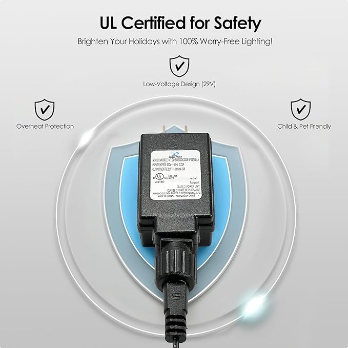 WBao Outdoor Christmas Decorations with 12" Star Topper, 344 LED 11.9ft Waterfall Christmas Lights with Remote Control, 8 Modes, 3 Timers, UL Listed, Waterproof for Tree Roof Porch Decor, Cool White