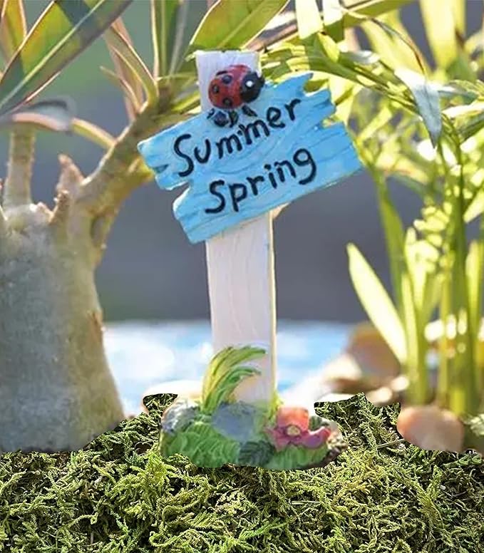 10.2 OZ Fake Moss for Potted Plants Artificial Moss for Fake Plants Faux Moss for Planters Decorative Moss for Craft