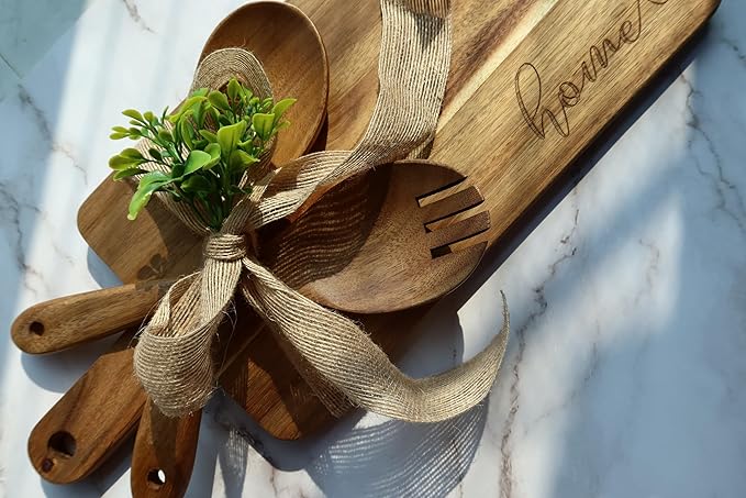 Housewarming Gifts New Home, New Home Gift Idea, First Home Gift, Gift for Home, New House Warming Gift for Homeowner Kitchen Gifts Apartment Closing Gift for Clients, Wooden Cutting Boards Gift Set
