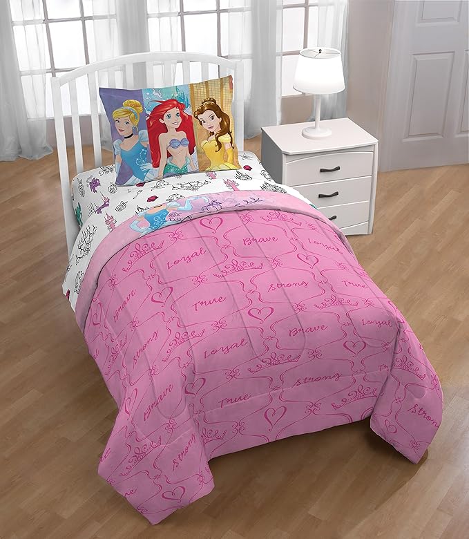 Disney Princess 'Friendship Adventures' 7 Piece Full Bed In A Bag