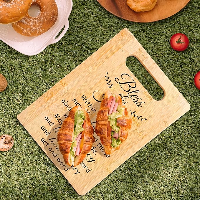 House Warming Gifts New Home Women, Bless this Home Cutting Board, Hostess Gifts for Women, New Home Gift Ideas for New Homeowner, New Home Decor for Kitchen