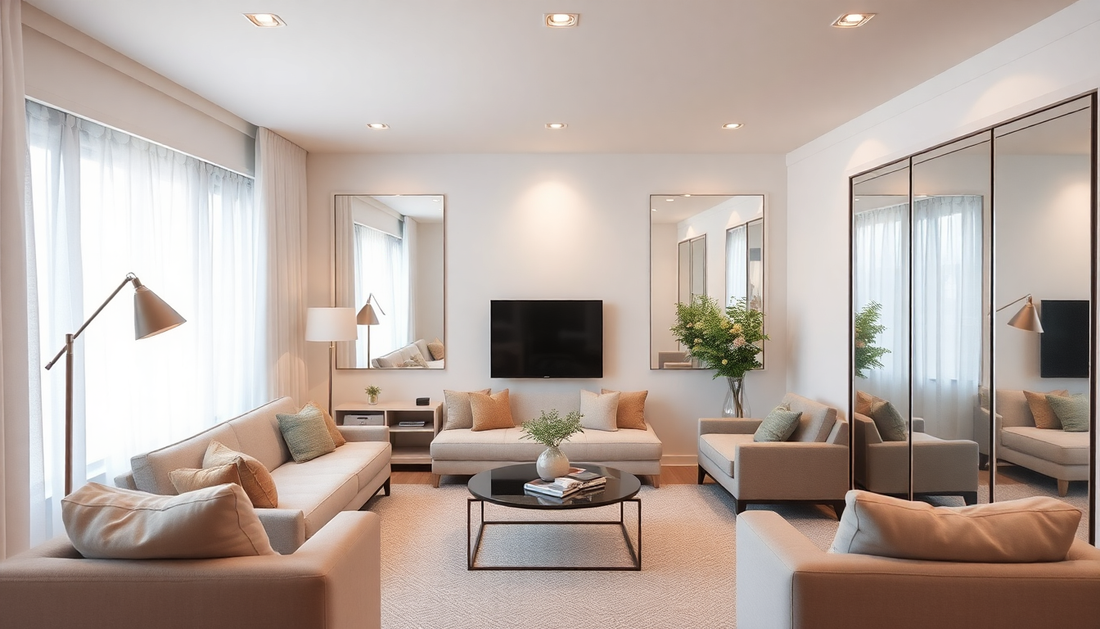 Small Living Room Design: Layout, Lighting, and Color Strategies That Make a Space Feel Bigger