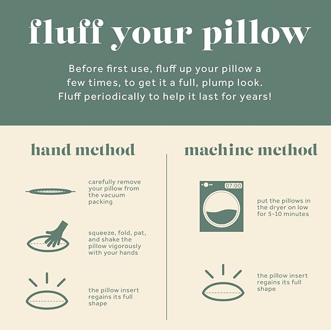 ComfyDown 24X24 Decorative Throw Pillow Insert, Down and Feathers Fill, 100% Cotton Cover 233 Thread Count, Square Pillow Insert - Made in USA