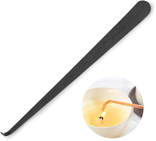 Candle Wick Dippers Candle Wick Hook Candle Accessories for Put Out Extinguish Candle Wick, Black