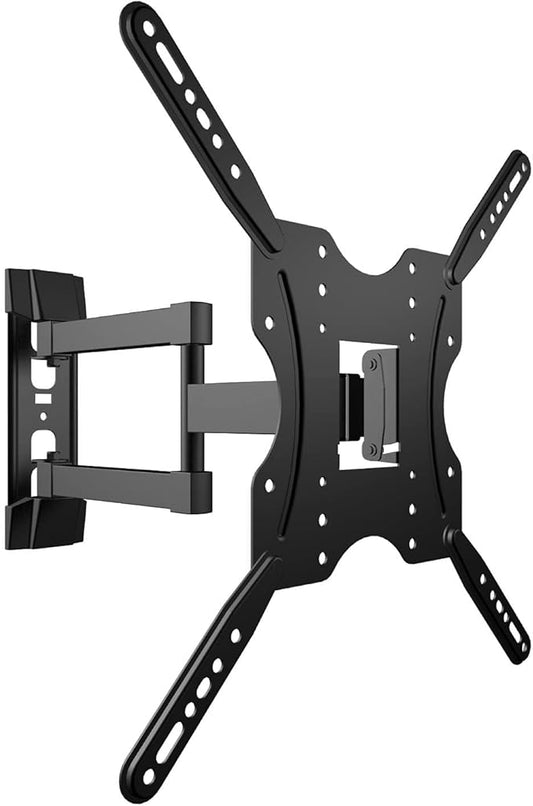ProMounts Articulating/Full Motion TV Wall Mount for Most 23-60 Inch Curved, Flat Screen, LED, LCD, OLED, Plasma TVs, Holds up to 88 lbs. Max VESA 400x400