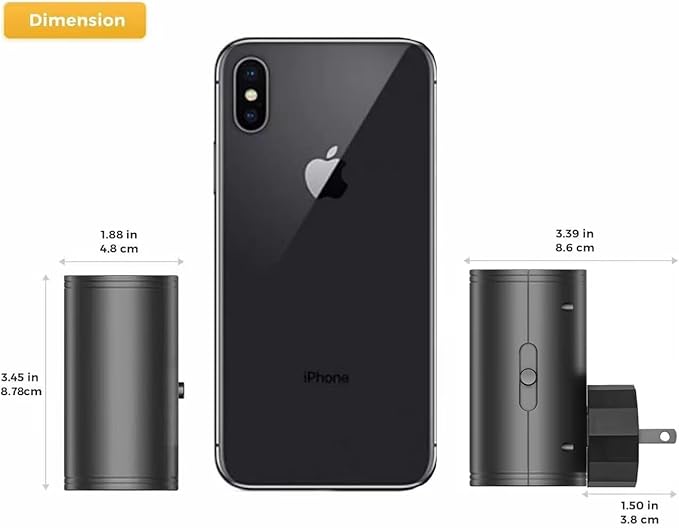 LED Night Lights Plug into Wall, Dusk to Dawn Sensor,5-300LM Adjustable Brightness, Soft White 3000K,Dimmable Night Lights for Kitchen,Hallway Bedroom,Stairs, 2 Pack