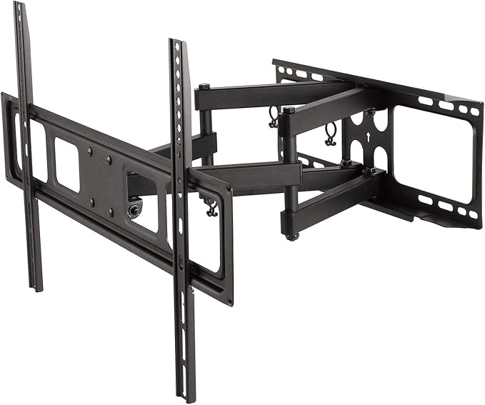 ProMounts Articulating/Full Motion Heavy Duty TV Wall Mount for 37-92 Inch LED, LCD Plasma Flat and Curved TV Screens, Holds Up to 88 lbs Max VESA 600x400