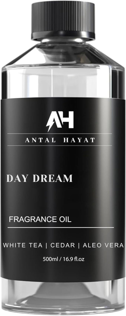 Hotel Scents Day Dream Diffuser Oil 500mL - Aromatherapy Fragrance Inspired by 5-Star Hotels - Notes of Aloe Vera, Ginger, White Tea - Inspired by Westin Hotels - Luxury Home Scents Refill