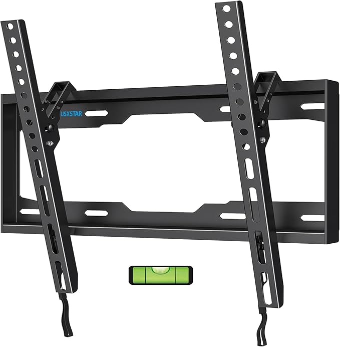 UL Listed Tilting Low Profile TV Wall Mount - Holds Most 26-60 Inch TVs Up to 99 lbs, Quick Release Lock, Max VESA 400x400mm, Fits 8''-16'' Studs - by USX STAR