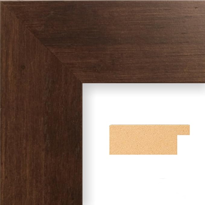 Push Pin Travel Maps Customizable Wall Art - Executive World - Rustic Brown - Framed Pin Map, Includes 150 Pins - Handcrafted in USA - 27.5" x 39.5"