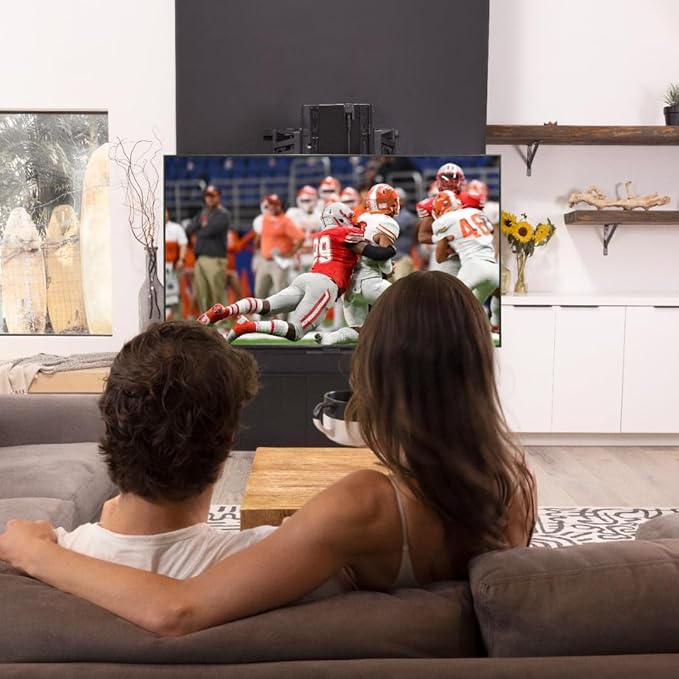 MantelMount MAX1 Full Motion TV Mount, Perfect Above Fireplace with 29" Vertical Drop, 40° Swivel L/R, Stop Anywhere Tension Design, 3" Flush to Wall Slim Profile, for TVs 50"-86" Up to 90 lbs.