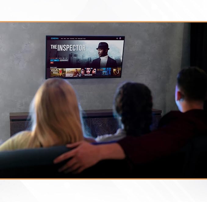 Ultra Slim Tilt TV Wall Mount Bracket for BenQ Master Series RM8603 86" 4K Educational Touchscreen Display - RM8603 - Low Profile 1.7" from Wall, 12° Tilt Angle, Easy Install