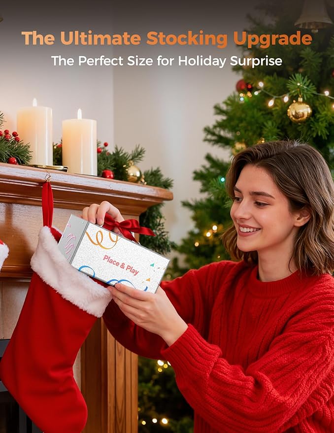 White Elephant Gifts for Adults Useful:Birthday Gift for Men Women Christmas Ideas Induction Speaker Bluetooth HD Sound,Kitchen Gadgets Anniversary Dad Mom Husband Wife Teen Stocking Stuffers(Pink)