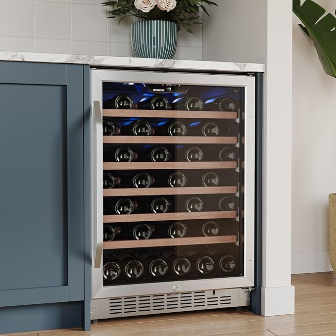 EdgeStar CWR532SZ 24 Inch Wide 53 Bottle Built-In Wine Cooler