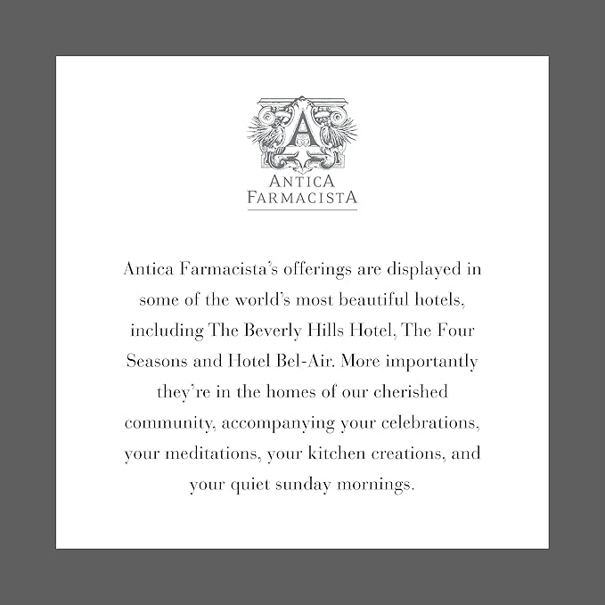 Antica Farmacista Home Ambiance Diffuser - Long-Lasting Reed Scent Diffuser - Luxury Room Freshener Gift - Liquid Velvet, 16.9 fl oz