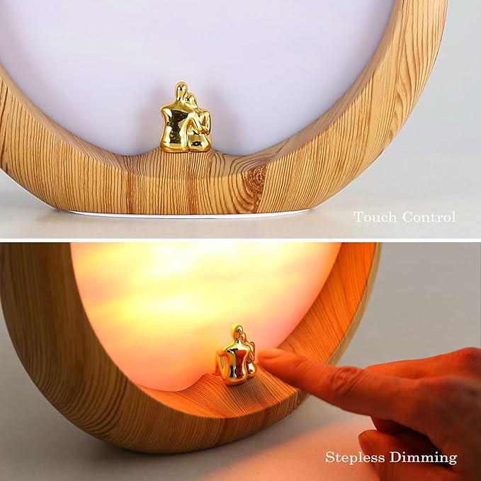 mamre Romantic Dimmable Sunset Lamp Home Decor Sunset Table Lamp Gift for Living Room Bedroom
