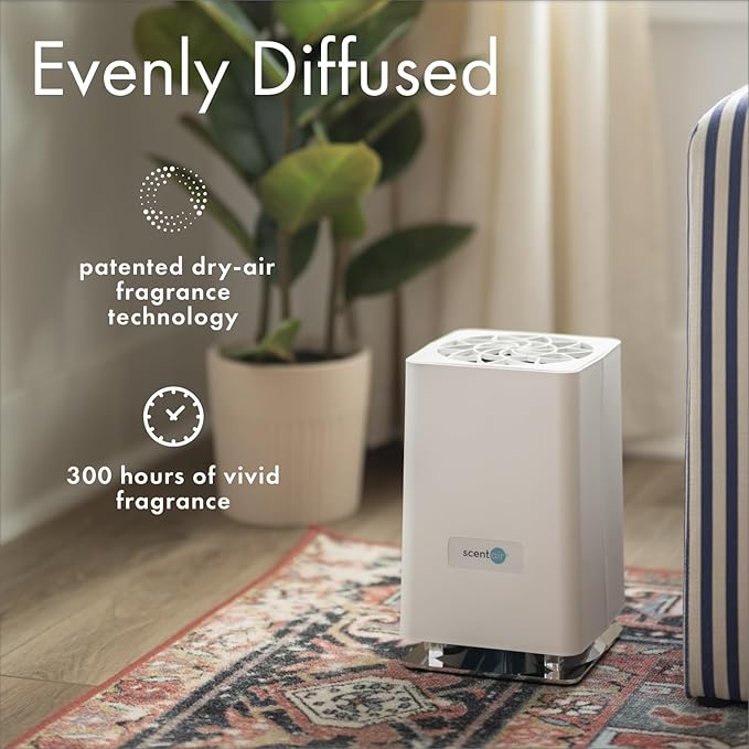 ScentAir Whisper Home Monthly Plug-in Refill, Fragrance Cartridge for Home and Office, ECO Serenity