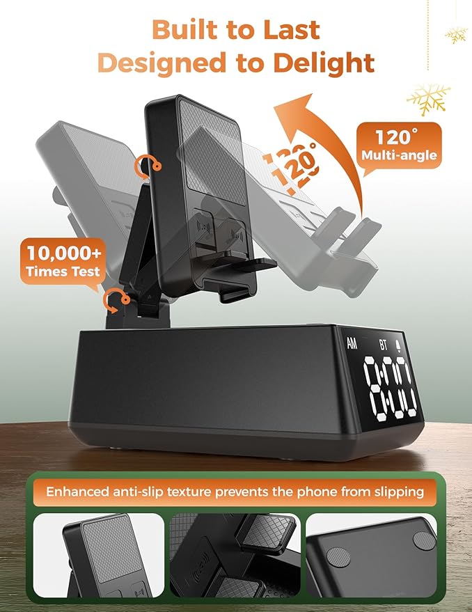 White Elephant Gifts for Adults Useful:Birthday Gift for Men Women Christmas Ideas Induction Speaker Bluetooth HD Sound,Kitchen Gadgets Anniversary Dad Mom Husband Wife Teen Stocking Stuffers(Black)