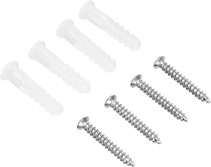 Amazon Basics Rectangular Wall Mount Mirror 20" x 28", Standard Trim, Nickel