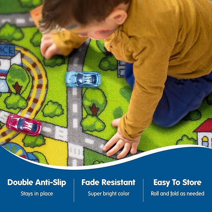 Booooom Jackson Road Rug for Kids