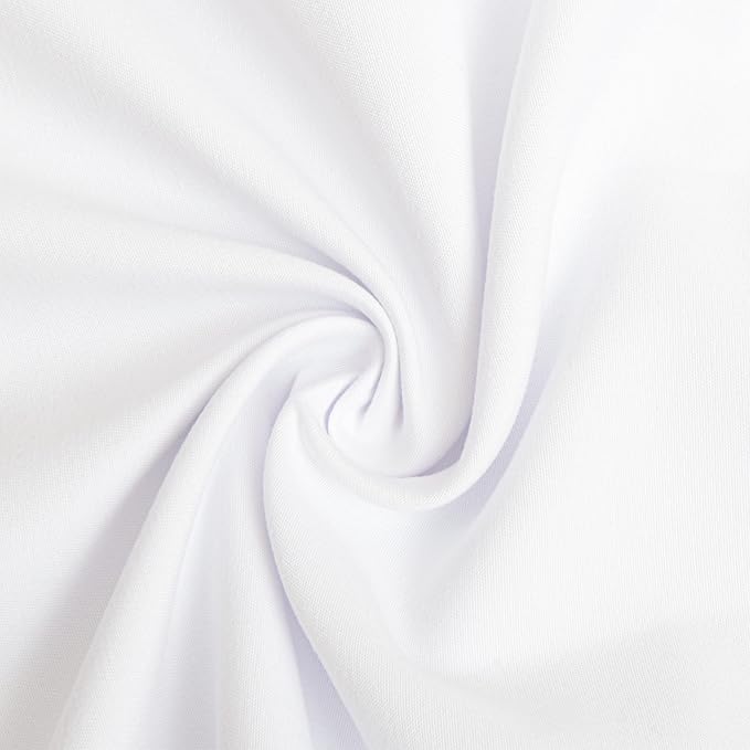 NTBAY Toddler Bedding Set - 4 Piece Soft and Breathable Crib Bedding Set for Boys and Girls, Includes Quilted Comforter, Fitted Sheet, Flat Top Sheet and Envelope Pillowcase, White