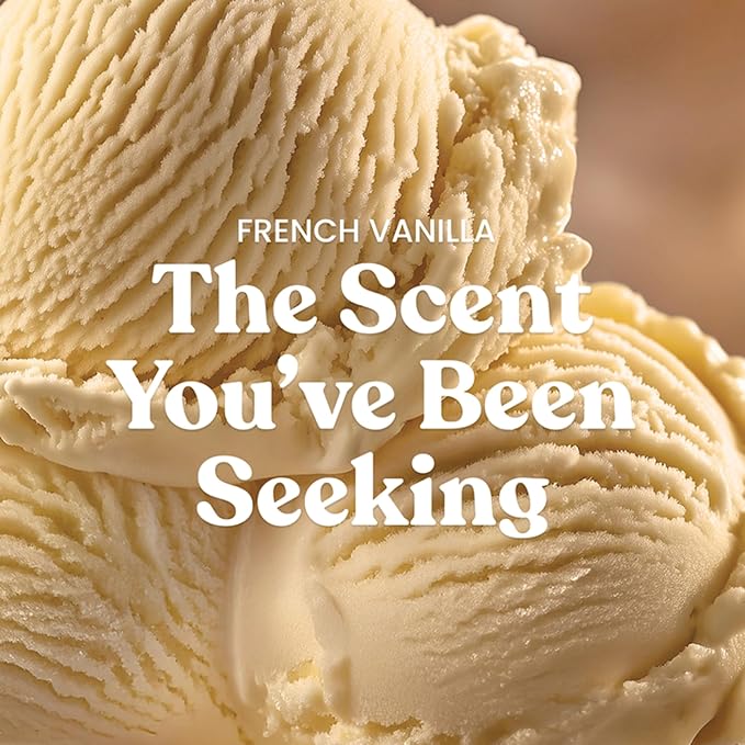 Yankee Candle French Vanilla, Scented Candle, 14.5oz 3-Wick Candle Jar with up to 40 Hours Burn Time, Giftable