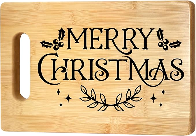 Christmas Cutting Board - Decorative Kitchen Decor