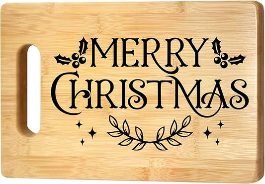 Christmas Cutting Board - Decorative Kitchen Decor