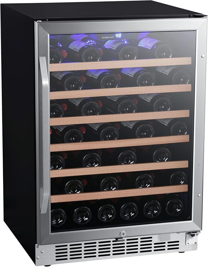 EdgeStar CWR532SZ 24 Inch Wide 53 Bottle Built-In Wine Cooler