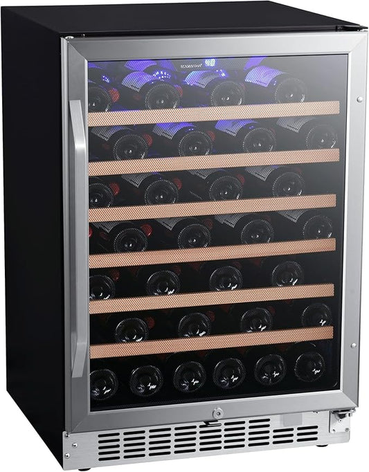 EdgeStar CWR532SZ 24 Inch Wide 53 Bottle Built-In Wine Cooler