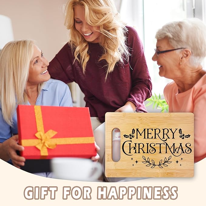 Christmas Cutting Board - Decorative Kitchen Decor