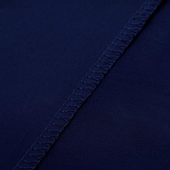 NTBAY Toddler Bedding Set - 4 Piece Soft and Breathable Crib Bedding Set for Boys and Girls, Includes Quilted Comforter, Fitted Sheet, Flat Top Sheet and Envelope Pillowcase, Navy Blue