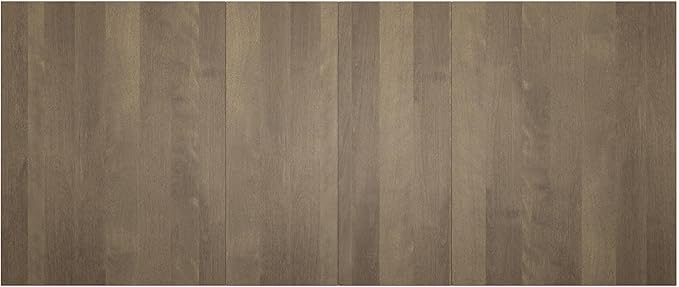 Amisco Kane Extendable Dining Table - Beige Solid Wood/Black Metal