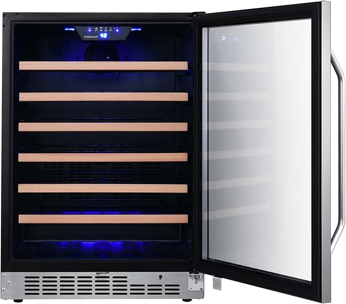 EdgeStar CWR532SZ 24 Inch Wide 53 Bottle Built-In Wine Cooler