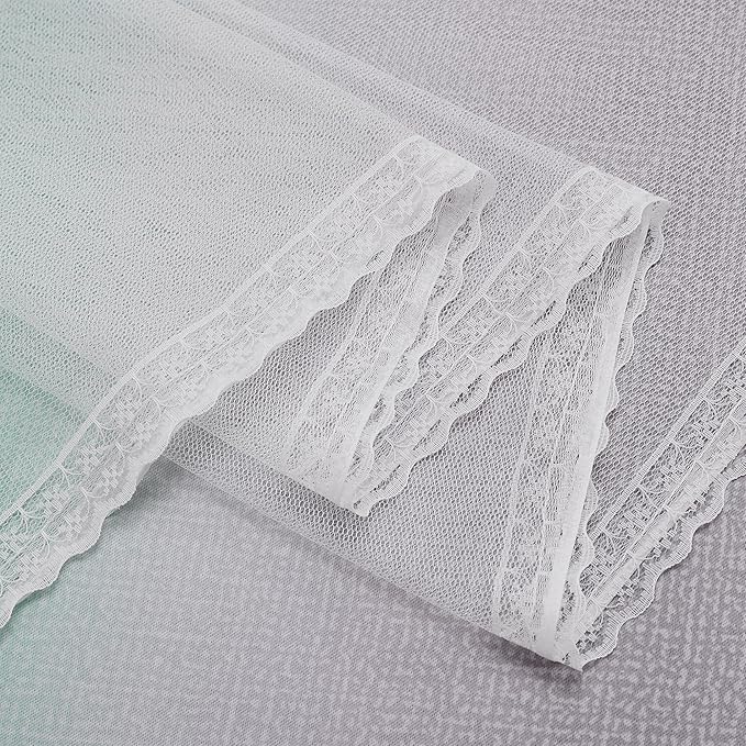 XiDi Rainbow Blackout Curtains for Kids Room, Unicorn Wall Decals, Pink, Green, Grey, 52/72/1