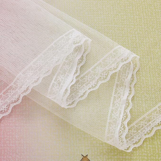 XiDi Pink Yellow Curtains for Bedroom Decor Blackout Curtains for Girls Kids Room Rainbow Unicorn Wall Decals 34X63 Inch Long 1 Panel