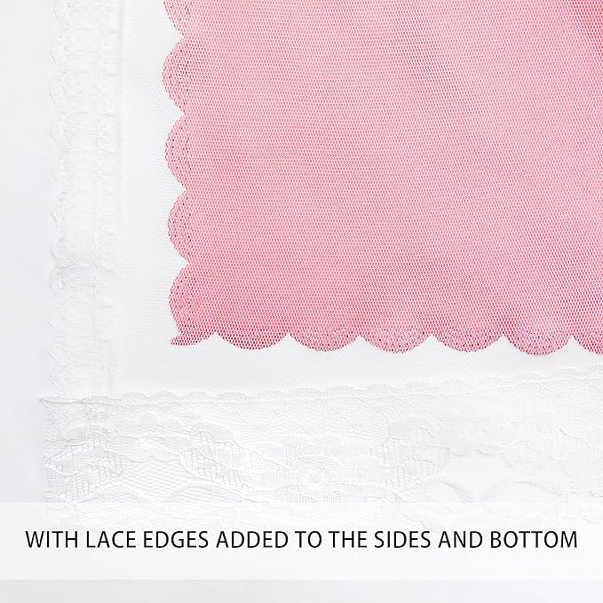 XiDi Pink Curtains for Bedroom Decor, Girls Room Blackout Curtains, Kids Room Darkening Curtains, 1 Panel